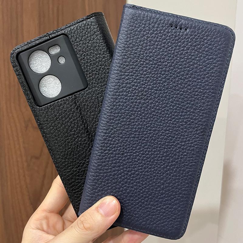 Magnetic Genuine Leather Skin Flip Wallet Phone Case Cover Book on For Xiaomi Mi 17t 17 15 15T 14 14T 13 13T Pro Max Ultra 5G T