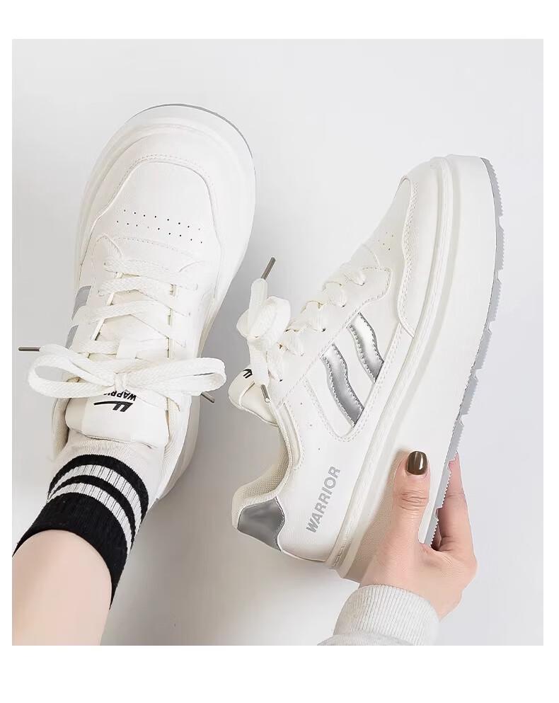 Warrior Women's Platform Low-Top Casual Sneakers