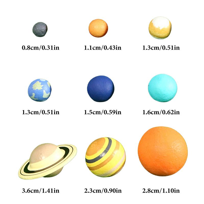 Planet Educational Ball Toys Children's Planetary Solar System Toys 4 Years Old-Planet Children's Space Toy Montessori Toys