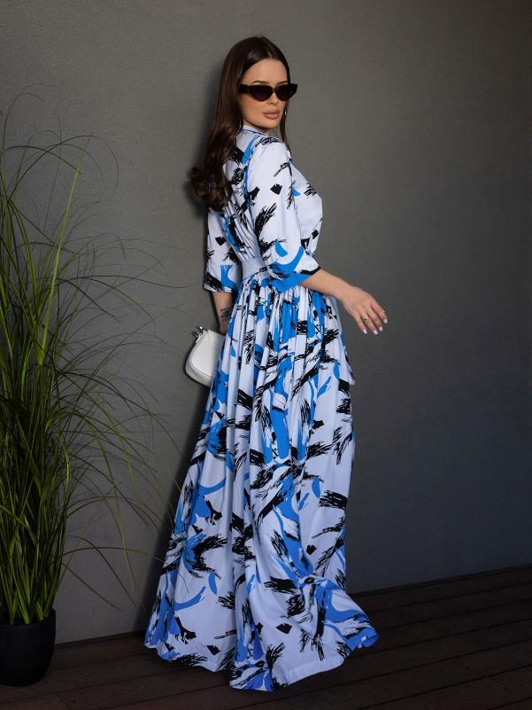 Long Cotton Dress ISSA PLUS