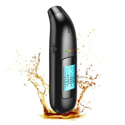 Breathalyzer with 5000 USB LED Hangover and Easy To Use High-Precision Non-Contact Japanese-Made Sensor, Tests, Rechargeable, Professional-Grade,