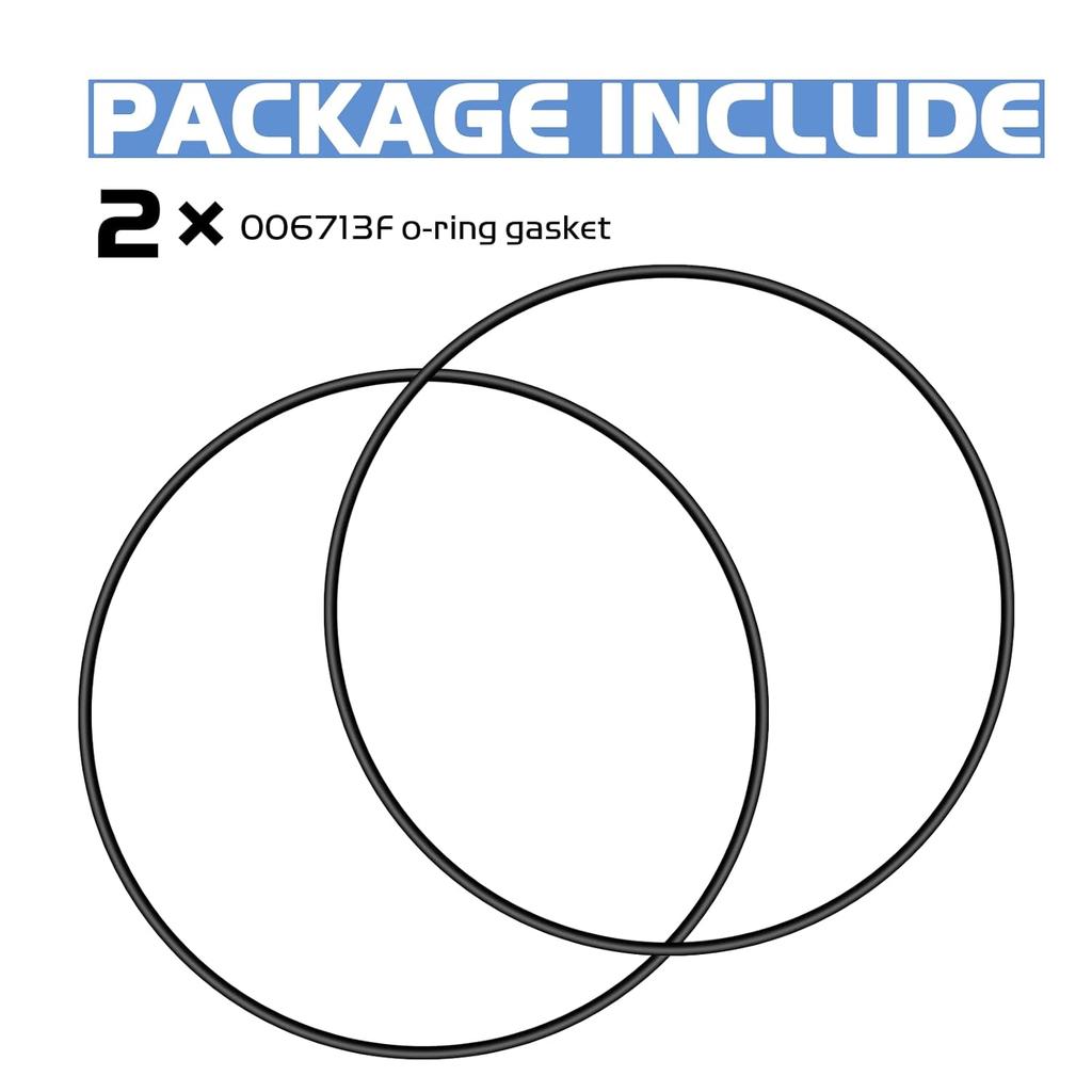 006713F O Ring Gasket for Raypak Heater Heat Exchanger, Pool Heater O-Ring Gasket 185-405 206-406 207-407-Kit, Pool Heater Replacement Parts