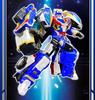 Metal Cardbot S Blue COP S Police Car Transforming Robot Figure Car Korean animation [item]