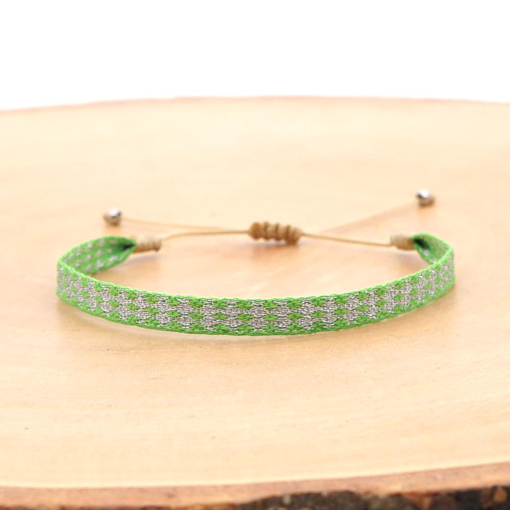 Bohemian Woven Bracelet: Spanish Retro Court Pattern for Women, Nepal Ethnic Style Handmade Jewelry