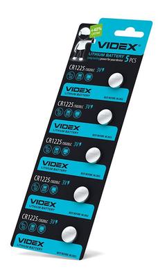 5 peças. Bateria de Lítio Forte e Durável Kit Videx 5020Lc Cr1225 3V 48 Mah