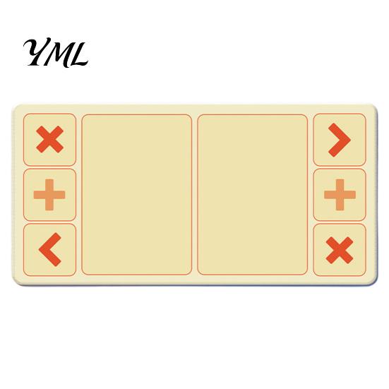 Fidget Toy Organizer Trading Board Mat, Non-Slip Rubber Table 24 x 12 Classroom Station Inch Kids Board, Gift for Collectors Portable Mat