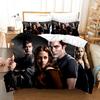 New Movie Twilight Bedding Set Love Duvet Cover Set Pillowcase Film Single Queen King Full Size Soft Bed Linen For Women Teens