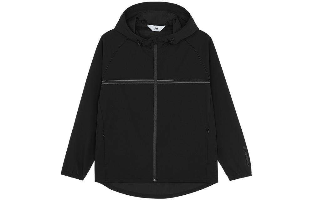 

New Balance Jackets Men s Black Hooded Moderate Other JMJL2216-BK M