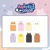 Pré-venda ATEEZ ANITEEZ IN COLOR MD Oficial Lixeira Mini de Mesa