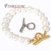 2/4Pcs 18K Gold Plated Toggle Clasps For Jewelry Making Supplies,Brass OT Clasp Connector For Bracelets Findings DIY