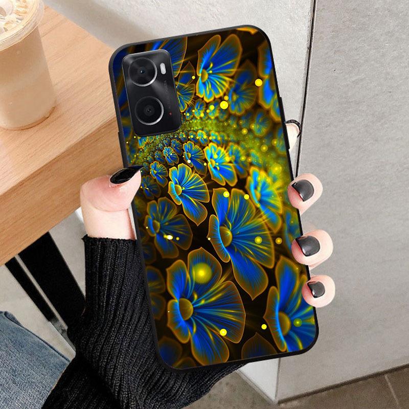 Luxury TPU Phone Case For OPPO A36 A76 A96 4G Silicone Protective Soft Back Cover Fundas For Realme 9i 4G Shockproof Back Cover