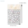 3D Embossed Christmas White Melting Snowman Christmas Tree Snowflake Nail Stickers