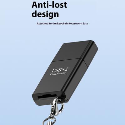 Plug and Play USB 3.2 Gen1 Memorycard Card Adapter Consistent Multiple Devices Including Computers Cameras