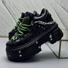 5 Spring New Men's Platform Internet Celebrity Fried Street Niche Retro Fashion Trend Sneakers Dad Shoes