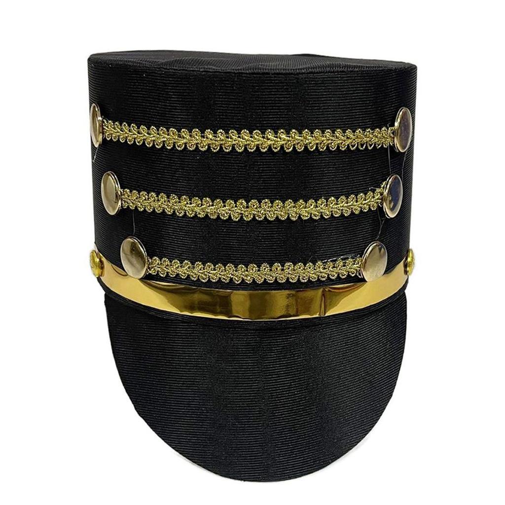 Vintage Styles Nutcrackers High Hat Unisex Costume Hat Christmas Party Hat for Seasonal Gatherings and Theatrical Shows
