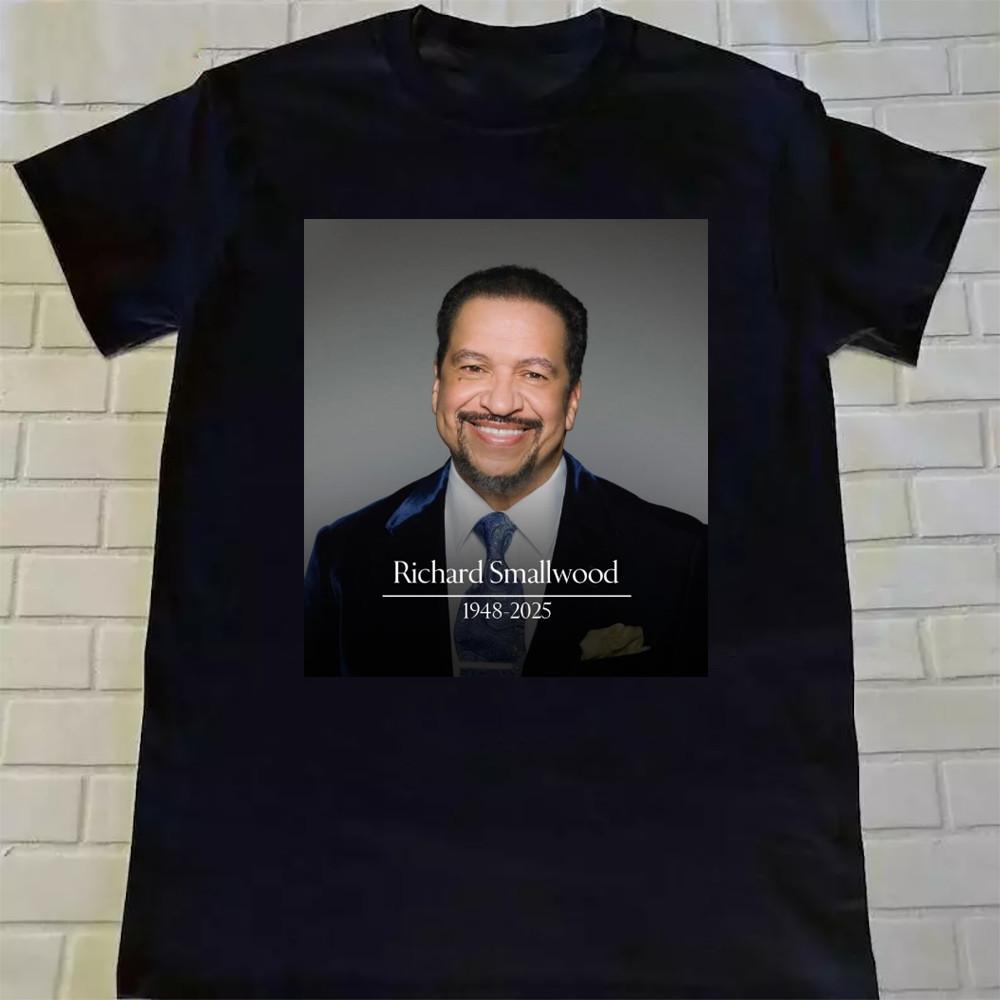 Richard Smallwood T shirt Black Men And Women Size S-5XL 04UR19 S