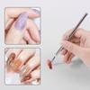 7pin Stripe Nail Art Liner Štětec 3D Tipy Manikúra Pero na kreslení ultratenkých čar UV gelové štětce Nástroje pro malování