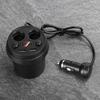 Cup Dual USB Car Charger with Wire Multifunction Cigarette Lighter for Phone Tablet PC