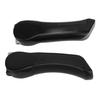 2 Pièces Embouts de Guidon de Vélo Noirs Embouts de Guidon de VTT Ajustement de la Posture de Cyclisme
