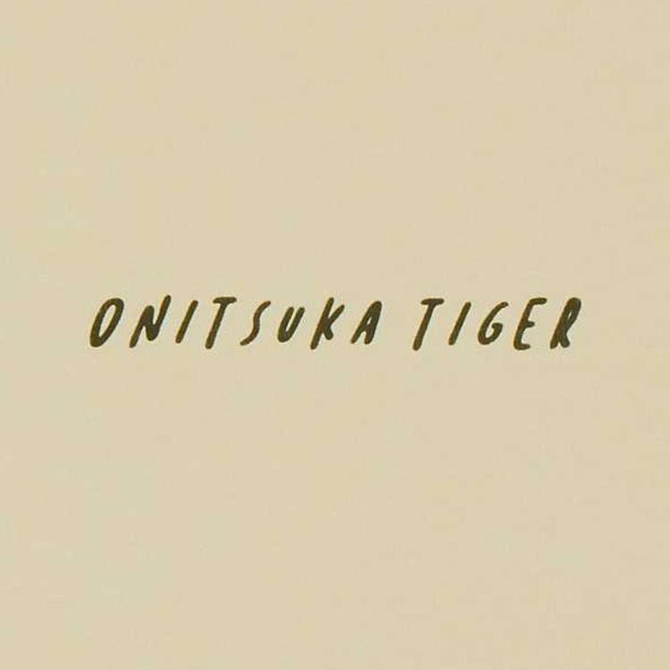 ONITSUKA TIGER Baumwoll Kurzarm Rundhals T-Shirt Unisex Oberteile 2183B623-750