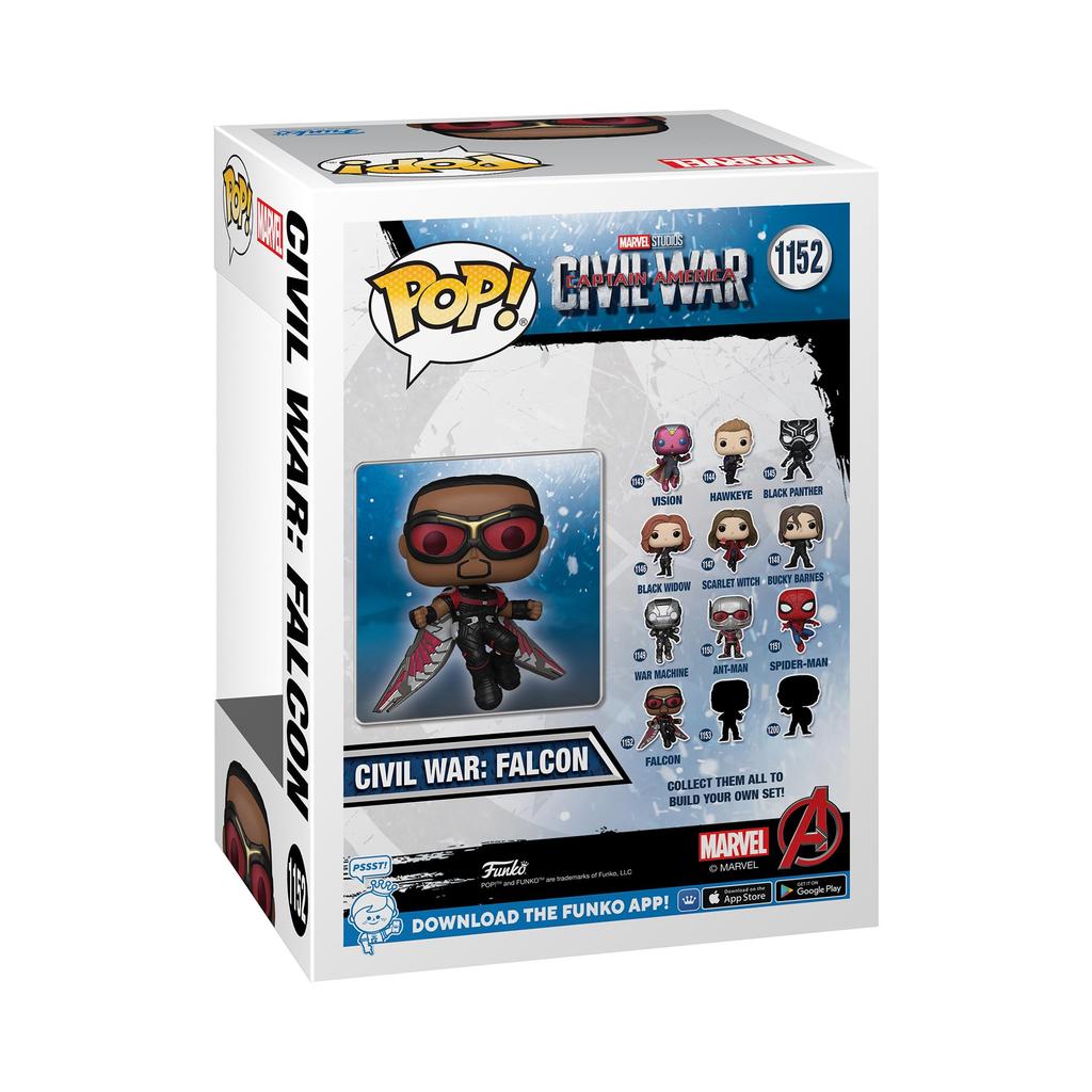 Marvel Figure Avengers: Civil War Falcon Funko Pop! Marvel Funko [Amazon Exclusive]
