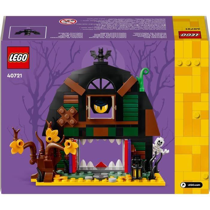 LEGO 40721 Halloween-Scheune - Konstruktionsspielzeug für Kinder ab 8 Jahren - Skelett