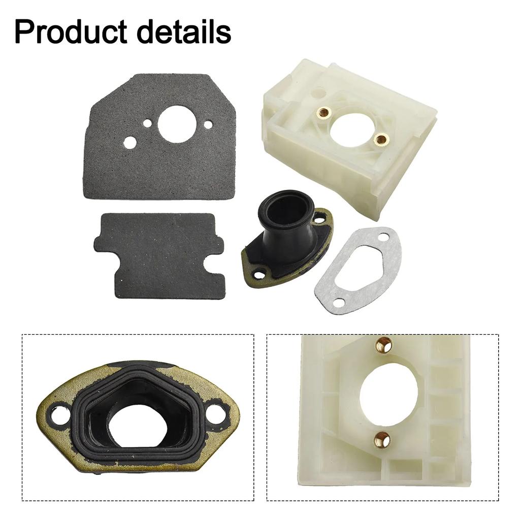 Carburetor Bracket Guide Gaskets Kit For Chainsaw 4500 5200 5800 45CC 52CC 58CC Carburetor Gasket Kits Garden Power Tool Parts