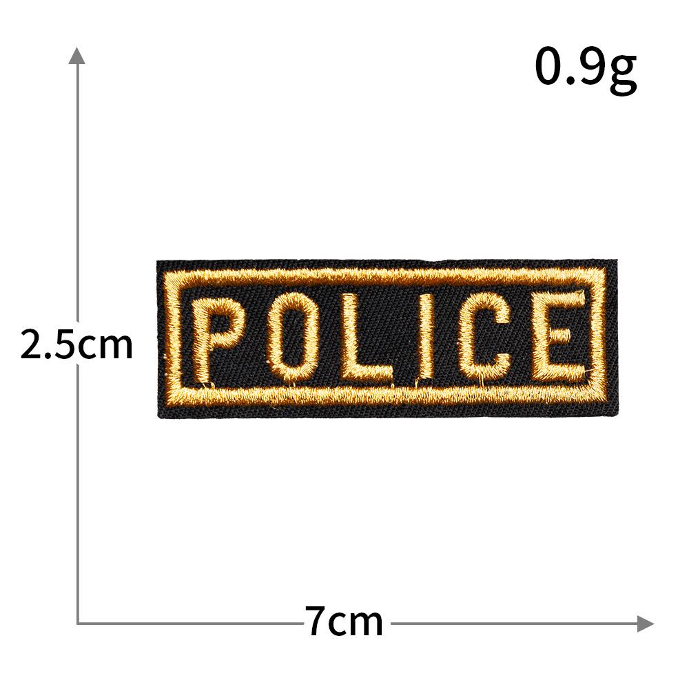 Personalized Trendy Letter Embroidery Patch for Clothes, Jackets, Bags, & Streetwear