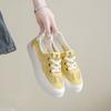 2025 little white shoes children's autumn new Korean version ins female students' leisure through the net versatile half slippers street shot Q91