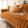 Tutu Velvet Warm Autumn And Winter Plush Sofa Cushion Winter Non-Slip Seat Cushion Leather Sofa Cover Cover Cloth Cross-Border New Models
