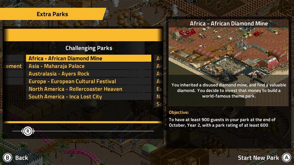 RollerCoaster Tycoon Classic North Switch (Import America) –