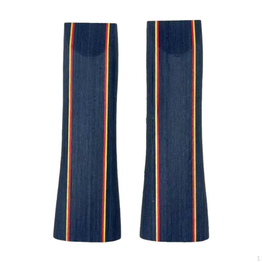 ,2Pcs Table Tennis Paddle Handle, Racket Professional Solid Wood Pong