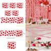KX4B Stylish Ribbon Valentines's Day Heart Crepe Paper Streamers for Party Decoration