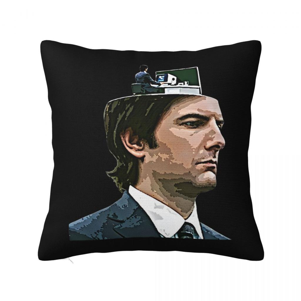 Severance The Work Square Pillow Covers Polyester Room Cushion Cover Funny Decor Pillow Cover 4040