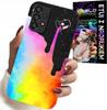 Etui Do Samsung Galaxy A23 5G - Tęczowe Kolorowe Wzory, Farba + Folia