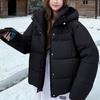 Mote Dame Vinterjakker Hette Løse Tykke Varme Parkaser Damejakker