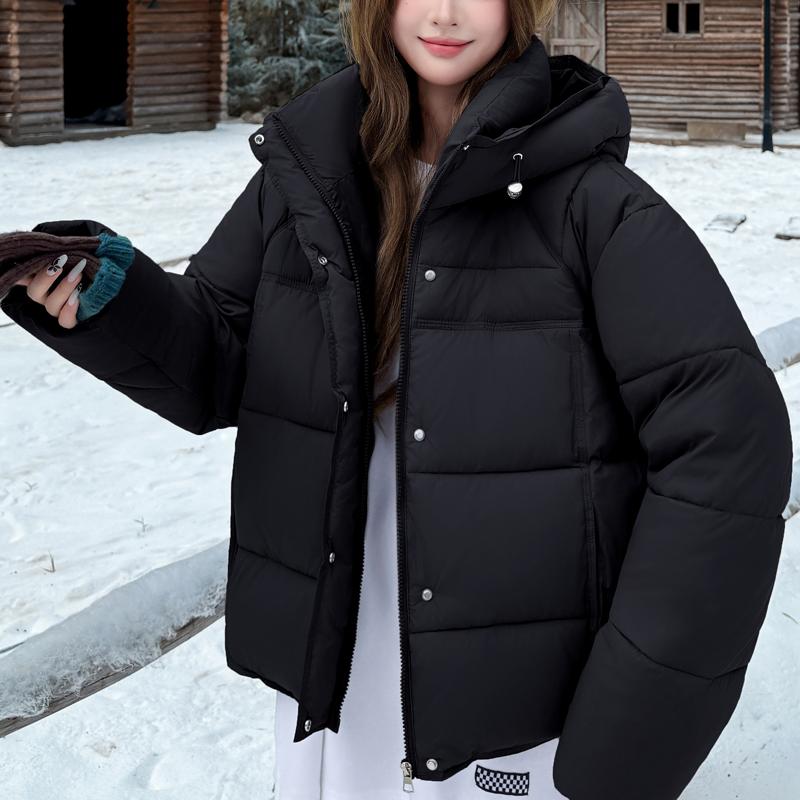 Fashion Women's Winter Coats Hooded Loose Thick Warm Parkas Women Jackets