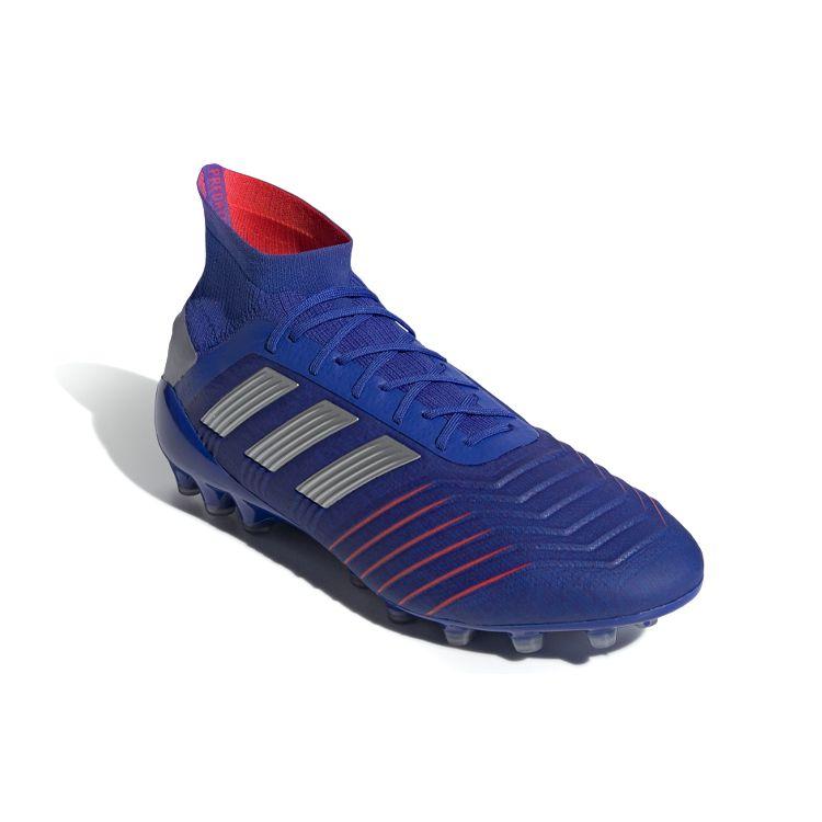Adidas Predator 19.1 Comfortable Versatile AG (Rubber Short Studs) Non-Slip Durable Soccer Shoes Men Soccer Shoes Blue D98053