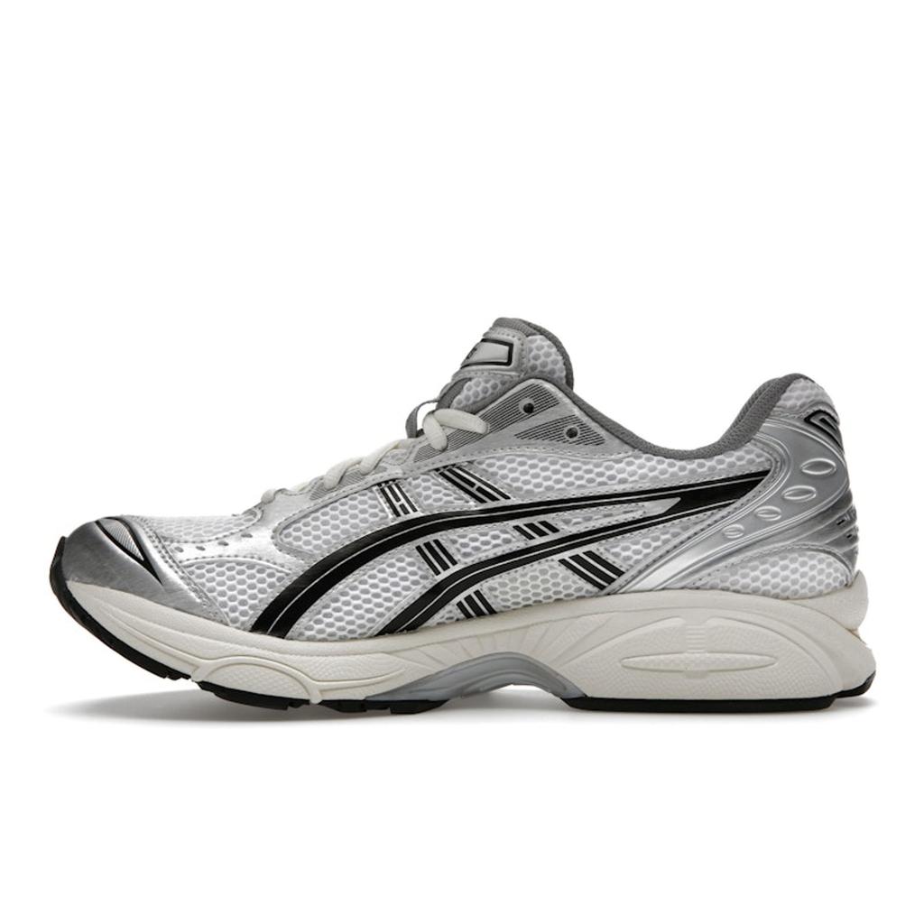 JJJJound X ASICS Gel Kayano 14 Silver Black Unisex Sneakers White 1201A457-101