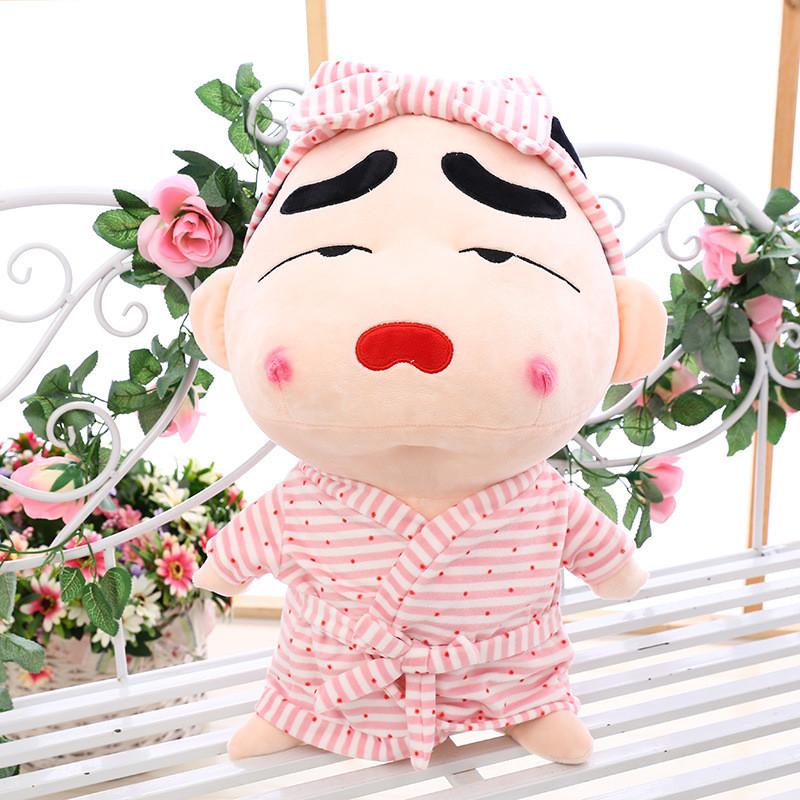 Shin Crayon Chan Plush Toy Bathrobe Multi Expression Stuffed Doll Gift Girl