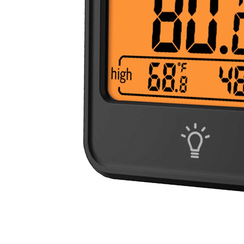 Digital Thermometer Hygrometer Clear Display High Accuracy Indoor Electronic Temperature Humidity