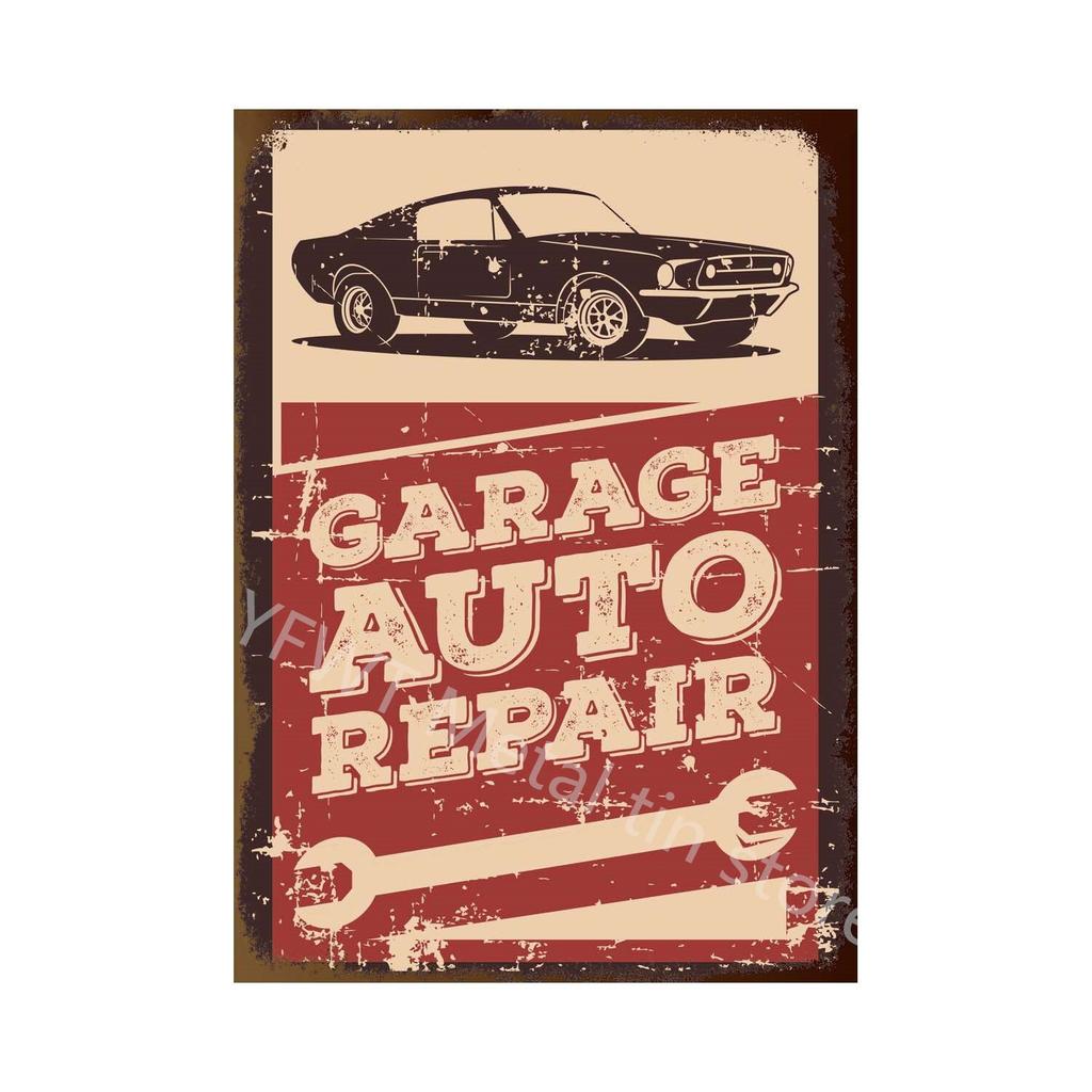 Retro Car Beer Vintage Metal Tin Sign Poster  Perfect for Bar Cafe Kitchen Balcony Decor  Classic Wall Signs for Home Decor