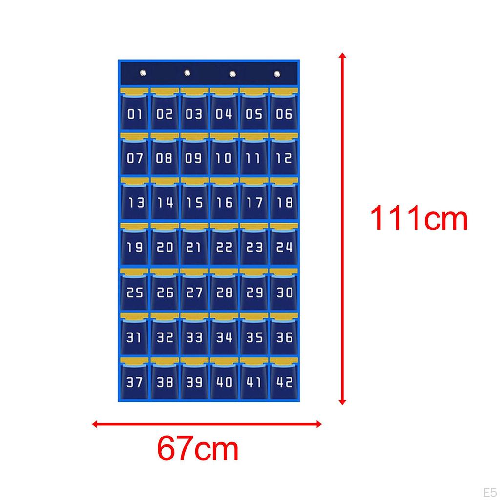Wiszący organizer do przechowywania w klasie na urządzenia elektroniczne - Rozwiązanie oszczędzające miejsce