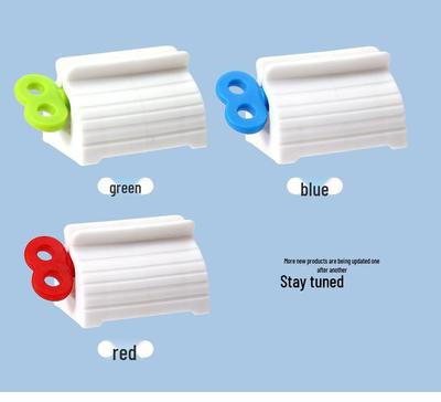 Hands-Free Toothpaste & Cream Squeezer with Storage Rack