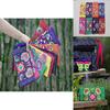 Women Ethnic Handmade Embroidered Wristlet Clutch Bag Vintage Purse Wallet With Elegant Detailing