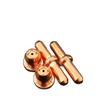 Tongchang Plasma Cutting Nozzle Set: 60A LGK40/50/60 Torch Accessories – Electrode, Swirl Ring, Ceramic Shield.