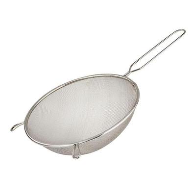 ROYUGO Stainless Steel 18-Mesh Double-Handled Strainer
