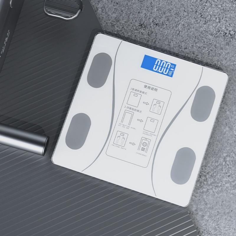 Smart Bluetooth Body Fat Scale with Bluetooth Connectivity LED Display Weight Loss Precision Electronic Scale with Mobile App