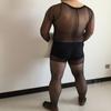 Sexy Gay Pánské body punčochy průhledné mužské ponožky Muži Ženy Punčochové kalhoty Punčochové kalhoty Spodní prádlo Muži Spodní prádlo Erotické nadměrné velikosti