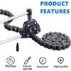 #25-60 Roller Chain Breaker Detacher Cutter Tool for #25#35#41#40#50#60 415H,428H, 520,530 Motorcycle Bicycle Go Kart ATV